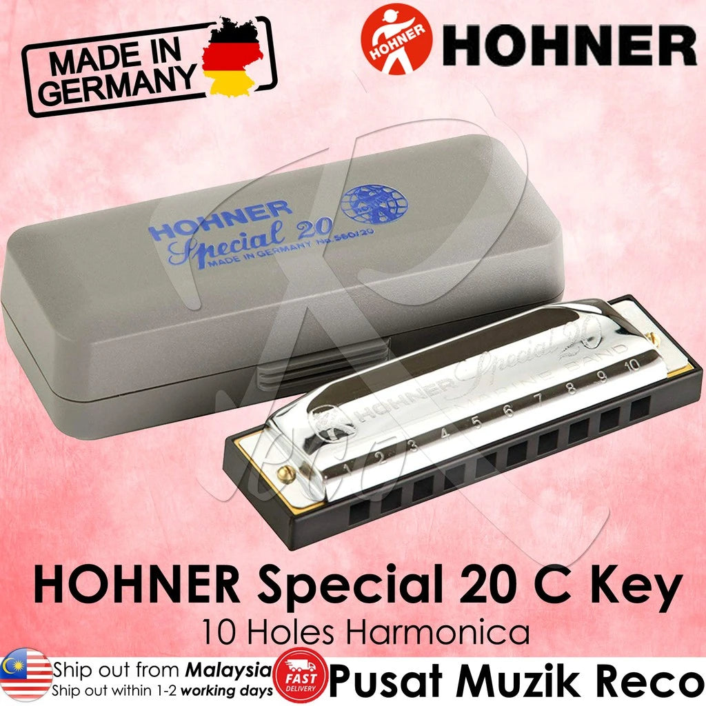 Hohner Special 20 C Key Main - Reco Music Malaysia