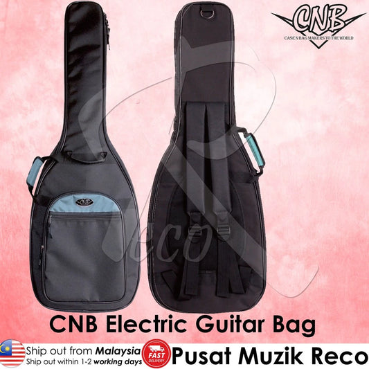 CNB EGB-1280 Thick Padded Electric Guitar Bag - Reco Music Malaysia