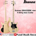 Ibanez Mezzo SRMD200K VWH 4 String Electric Bass Guitar - Vintage White - Reco Music Malaysia