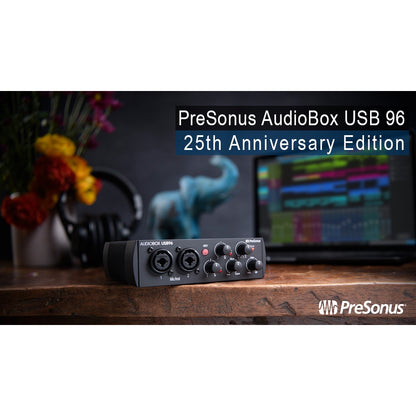 PreSonus AudioBox USB 96 24-bit 2x2 USB 2.0 Audio Interface - Reco Music Malaysia