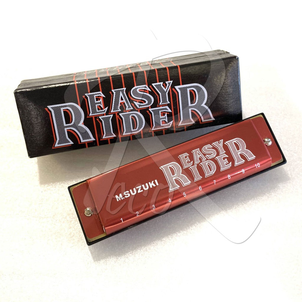 Suzuki EZR-20 Easy Rider Diatonic Harmonica - 10 Holes C Key - Reco Music Malaysia