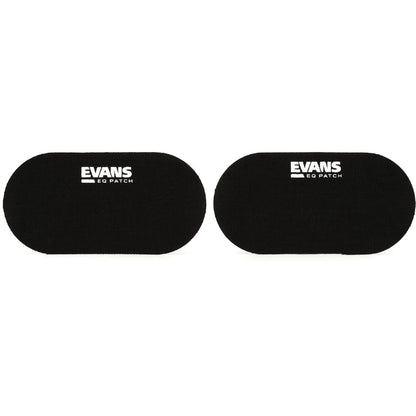 Evans EQPB2 Black Nylon Double Pedal Patch 2pcs - Reco Music Malaysia