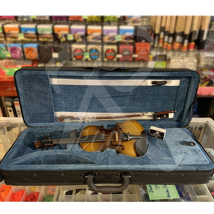 Carlo Magdini VS100 Violin with Case Bow Rosin