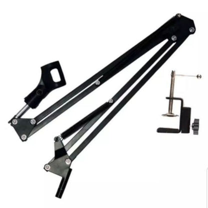 RM NB-35 Microphone Suspension Boom Scissor Arm Desktop Stand - Reco Music Malaysia