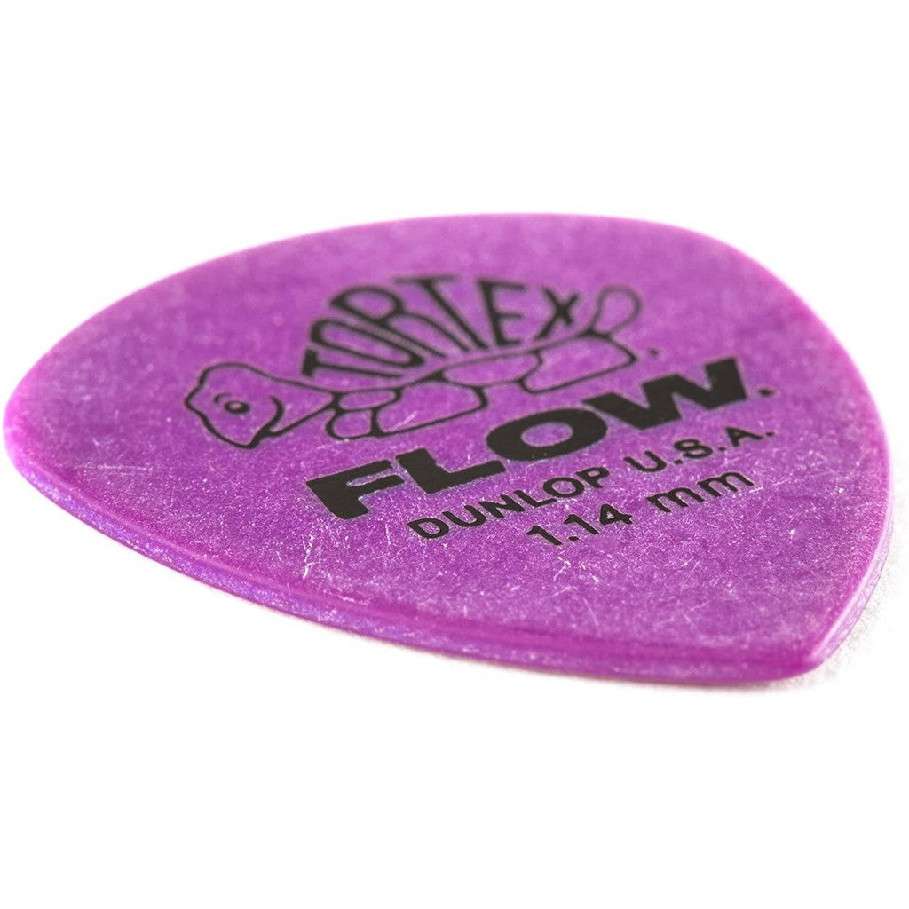 Jim Dunlop 558P1.14 Tortex Flow Standard 1.14mm Guitar Picks, Pack of 12