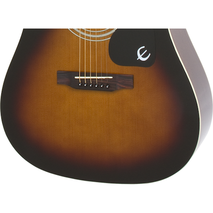 Epiphone DR-100 VS Acoustic Guitar Dreadnought Vintage Sunburst - Reco Music Malaysia