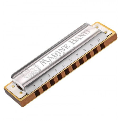 Best Hohner Marine Band Harmonica 10 Holes E Key | Reco Music Malaysia