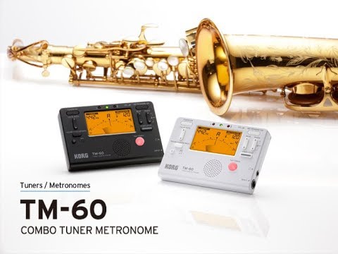 Korg TM60-WH Instrument Combo Tuner Metronome, White - Reco Music Malaysia