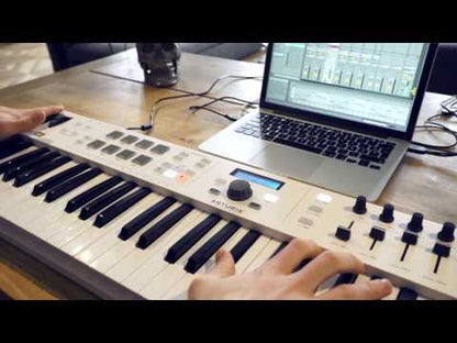 Arturia KeyLab Essential 61 61 key USB Midi White Keyboard Controller - Reco Music Malaysia