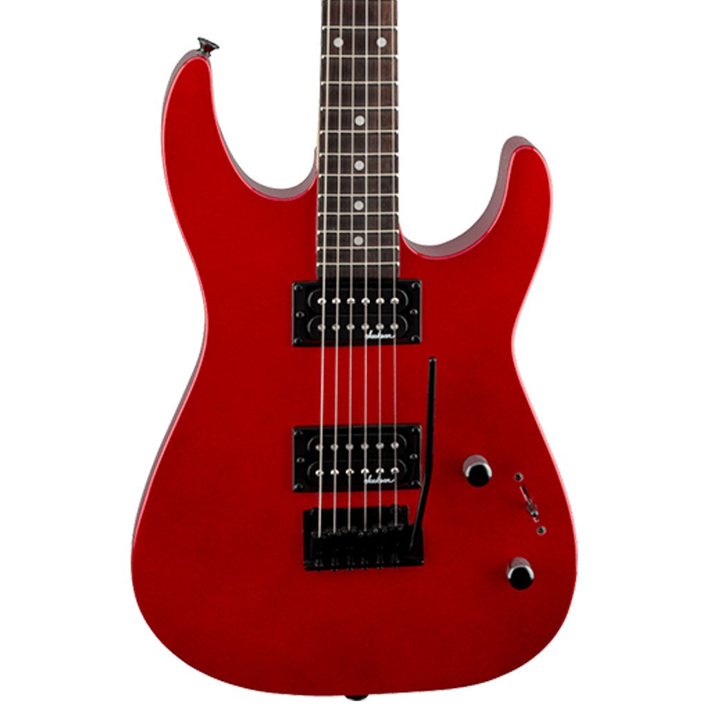 Jackson 2910121552 JS Series Dinky JS11 Electric Guitar with Tremolo, Amaranth Fingerboard, Metallic Red - Reco Music Malaysia