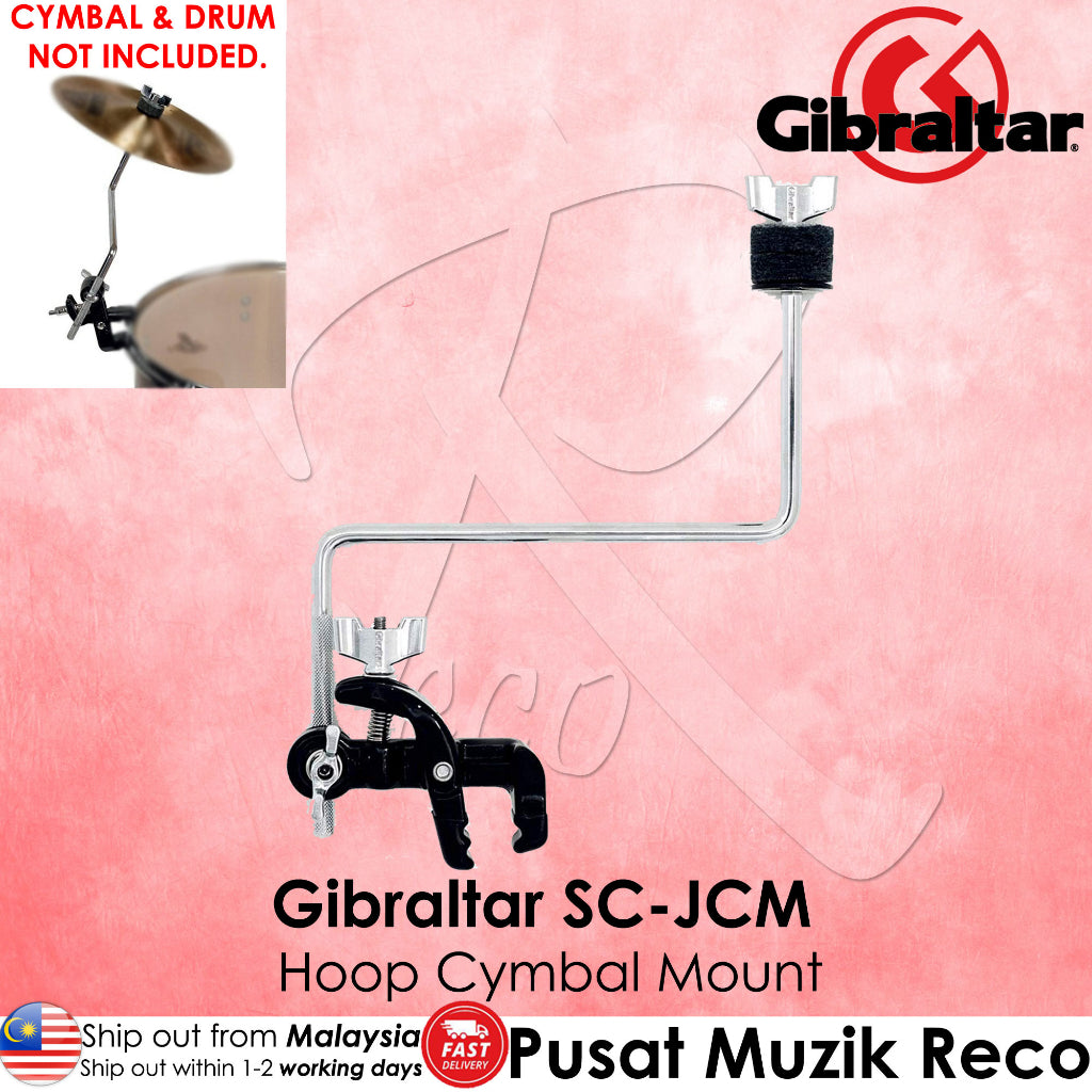 Gibraltar SC-JCM Jaw Mount Cymbal Holder (SCJCM SC JCM) - Reco Music Malaysia