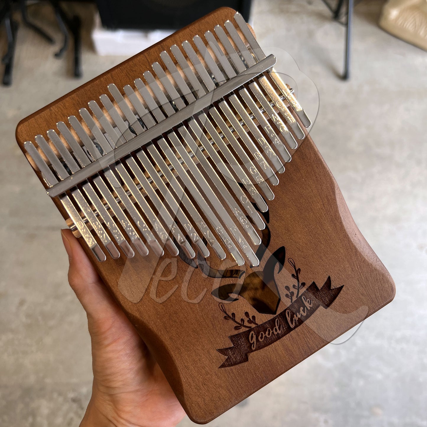 RM 21 keys Kalimba Thumb Piano Finger Piano with Bag & Acc 21音拇指琴卡林巴手指钢琴