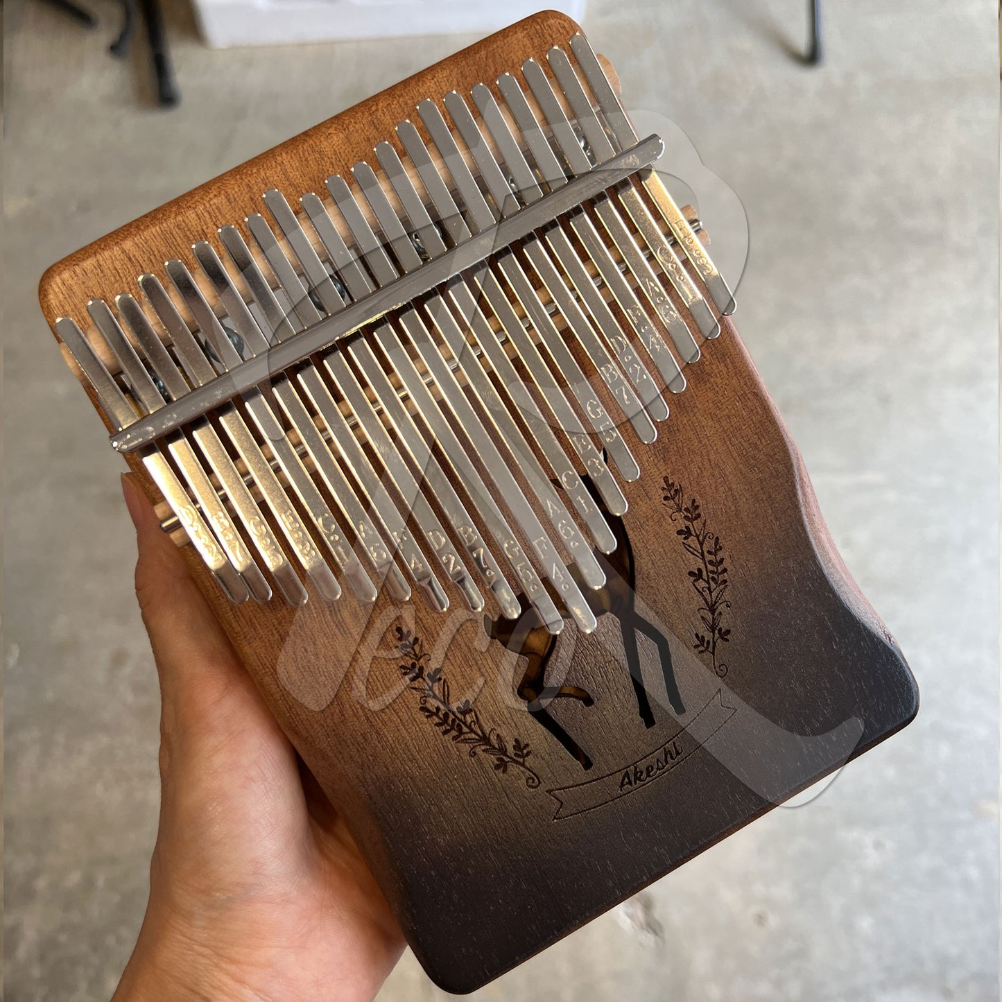 RM 21 keys Kalimba Thumb Piano Finger Piano with Bag & Acc 21音拇指琴卡林巴手指钢琴