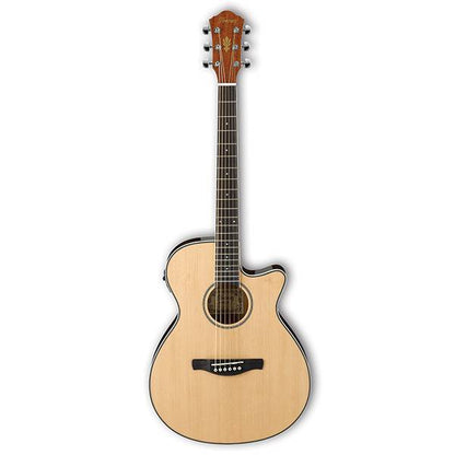 Ibanez AEG8E Natural Semi-Acoustic Guitar - Reco Music Malaysia