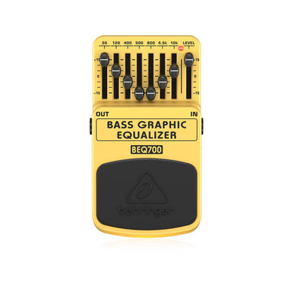 Behringer BEQ700 Bass Graphic Equalizer - Reco Music Malaysia