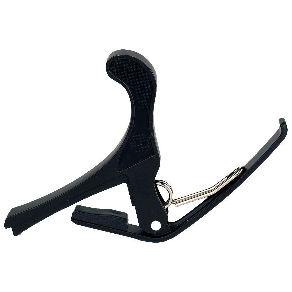 RM Quick Change Aluminum Alloy Guitar Capo - Black - Reco Music Malaysia