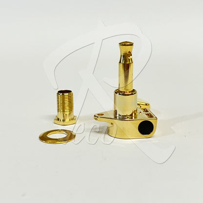 RM GF-1337-GD 90 Degree Angle Acoustic Electric Guitar Machine Head SET Tuning Peg Tuner 3R3L, Gold - Reco Music Malaysia