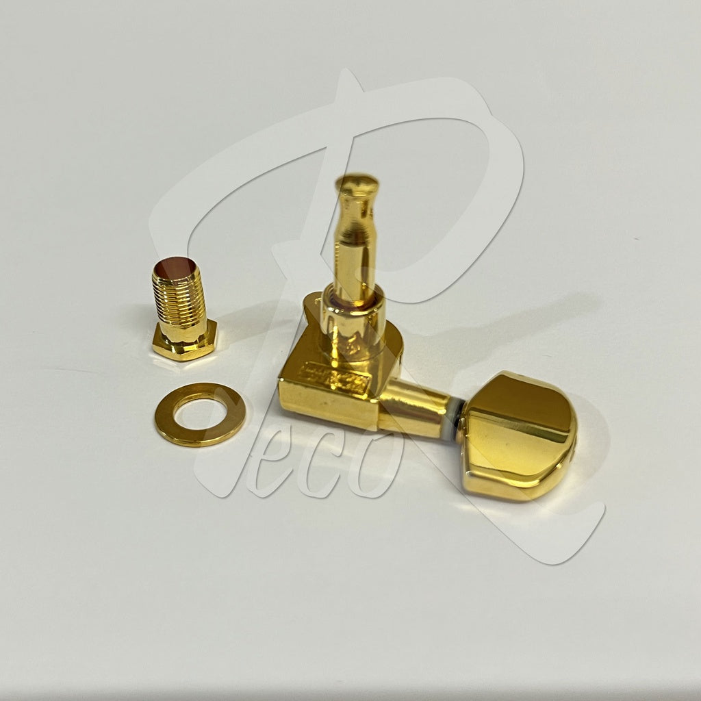 RM GF-1338-GD Acoustic Electric Guitar Machine Head SET Tuning Peg Tuner 3R3L , Gold - Reco Music Malaysia