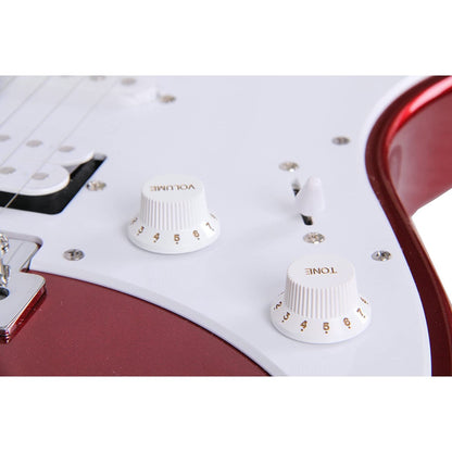 Yamaha PAC012 HSS Pacifica Electric Guitar With Tremolo, Metallic Red - Reco Music Malaysia