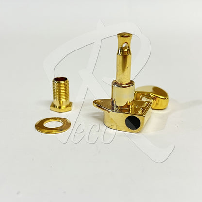 RM GF-1337-GD 90 Degree Angle Acoustic Electric Guitar Machine Head SET Tuning Peg Tuner 3R3L, Gold - Reco Music Malaysia