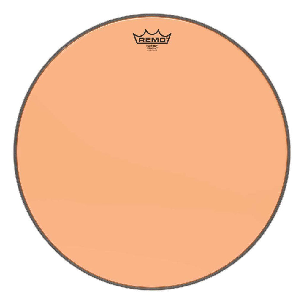 Remo BE-0314-CT-OG Emperor Colortone Orange Drumhead, 14″ (BE031400) - Reco Music Malaysia