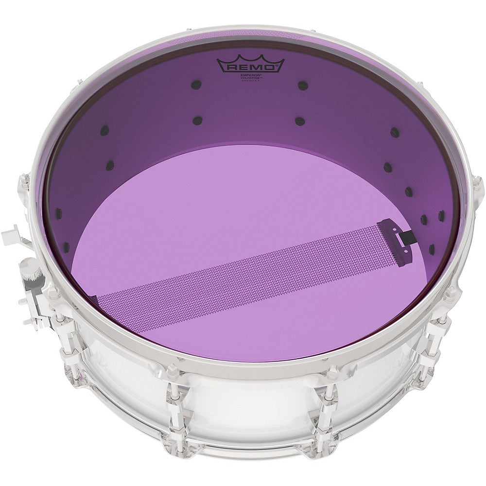 Remo BE-0314-CT-PU Emperor Colortone Purple Drumhead, 14″ - Reco Music Malaysia