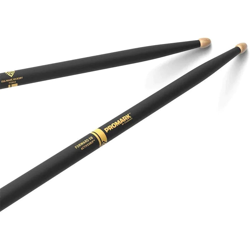 Promark F5BAG Forward 5B ActiveGrip Acorn Wood Tip Drumstick - Reco Music Malaysia