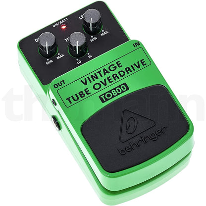 Behringer TO800 Vintage Tube Overdrive Effects Pedal - Reco Music Malaysia