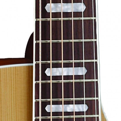 Cort CJ1F Solid Top Semi Acoustic Guitar With Bag | Reco Music Malaysia