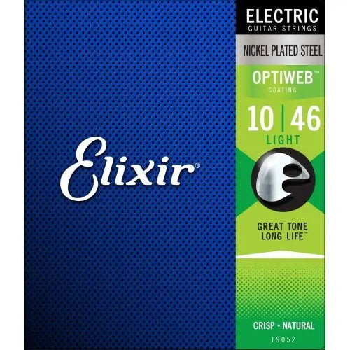 *Elixir 19052 Optiweb Coated Electric Guitar String | Reco Music Malaysia